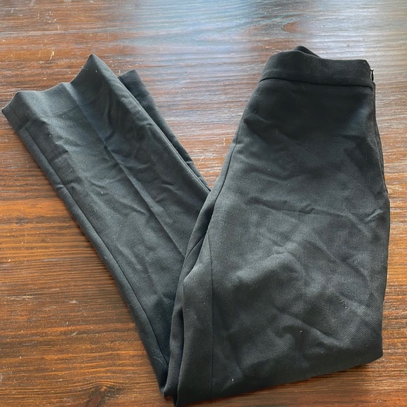 Iro virgin wool Achille ankle work pants French Size 34 black - Picture 6 of 8